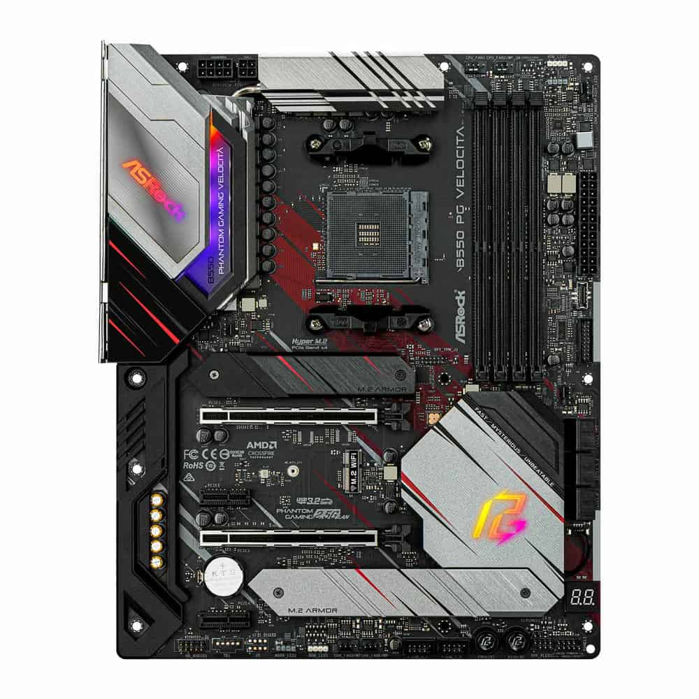 (image for) ASRock B550 Phantom Gaming Veloctia ATX Motherboard